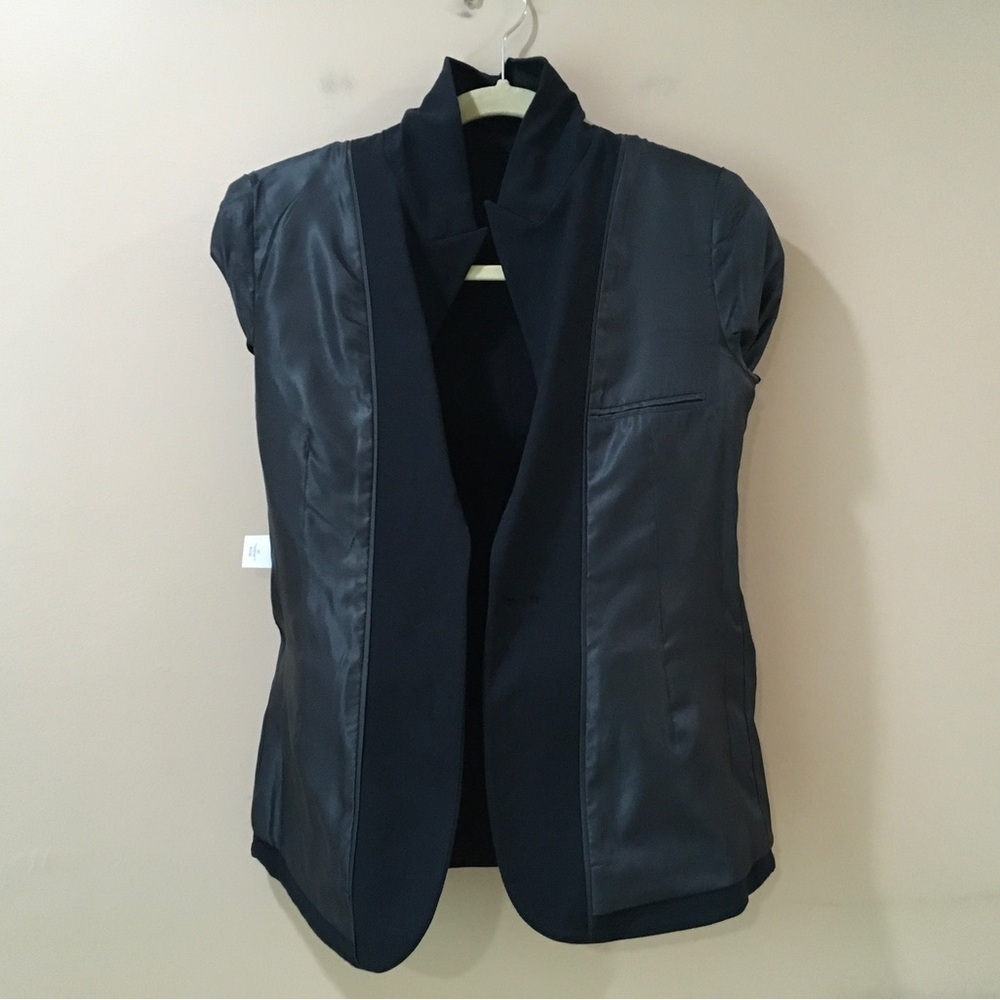 Derek Lam 10 single Breasted Blazer midnight size 0 new - Picture 7 of 11